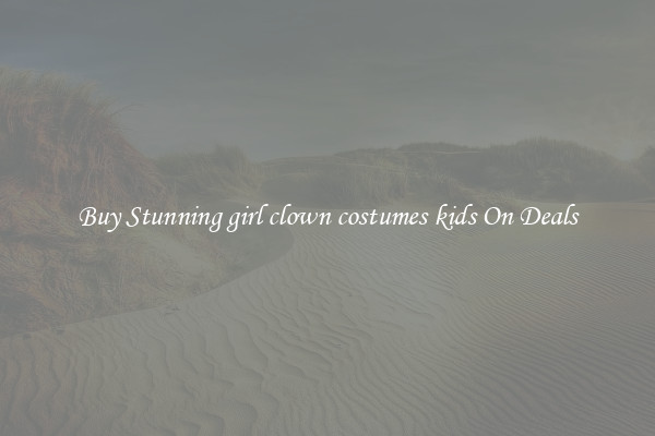 Buy Stunning girl clown costumes kids On Deals