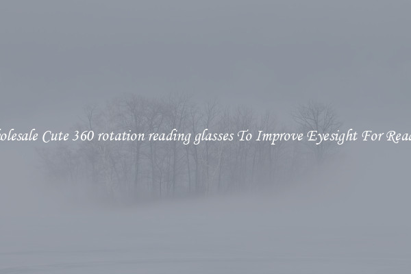 Wholesale Cute 360 rotation reading glasses To Improve Eyesight For Reading