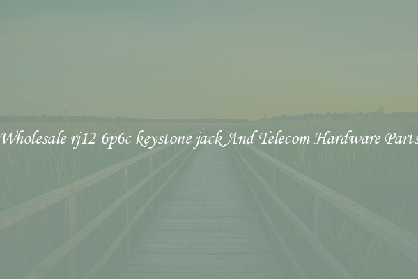 Wholesale rj12 6p6c keystone jack And Telecom Hardware Parts