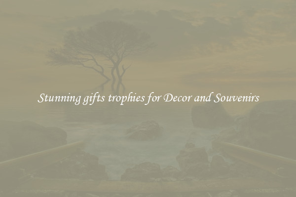 Stunning gifts trophies for Decor and Souvenirs